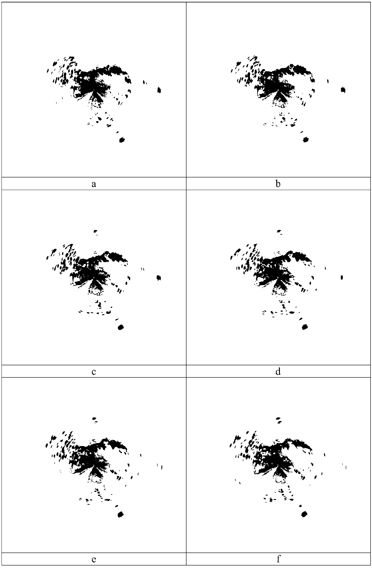 Precipitation prediction method based on weather radar echo time series image