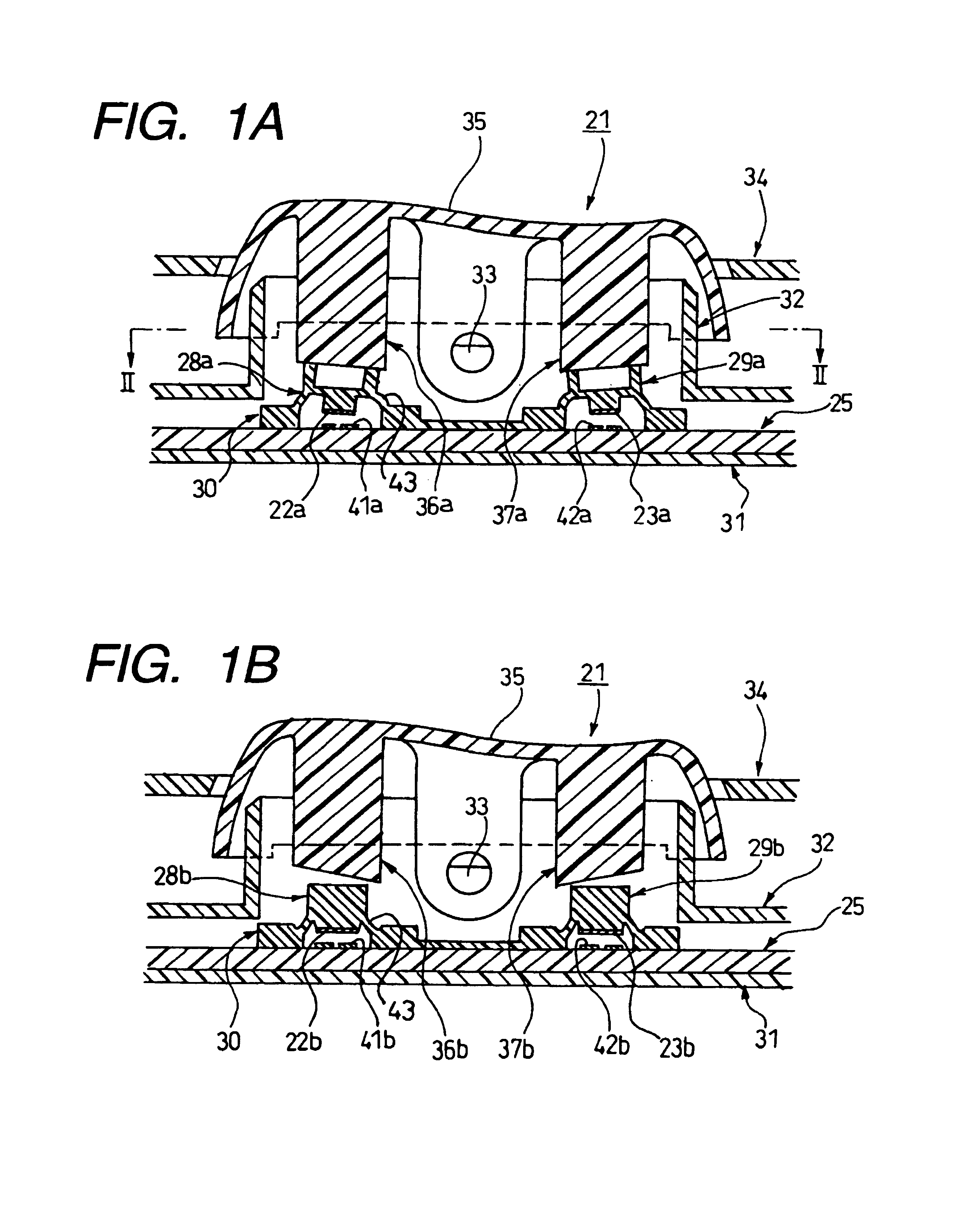 Multi-stage click switch