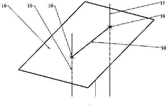 Low stress clamping method for lap joint of part by facing boss