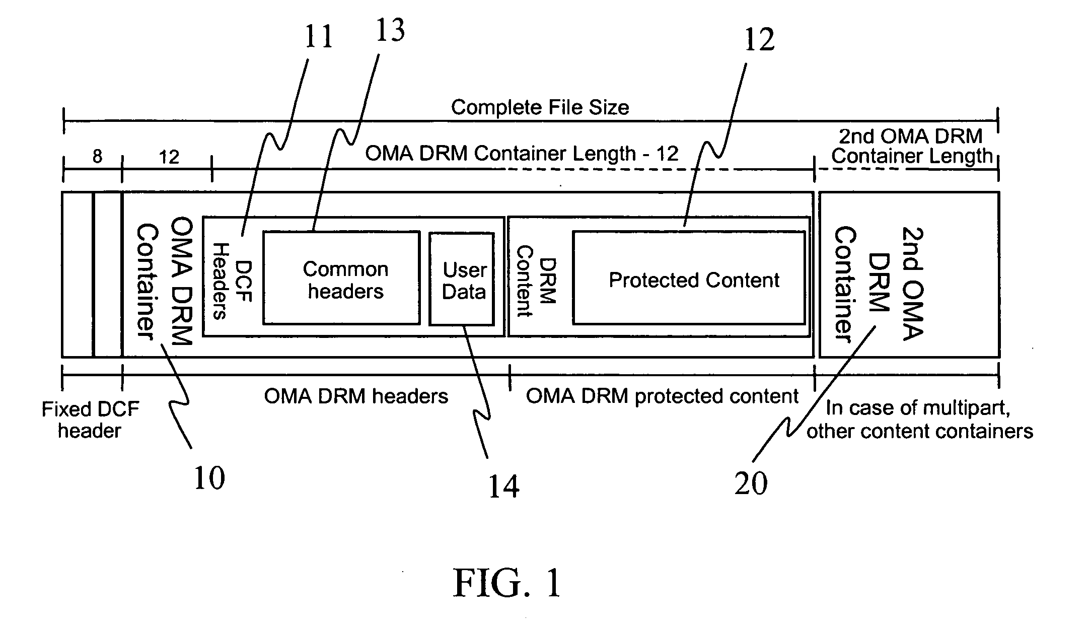 Storage of content-location information