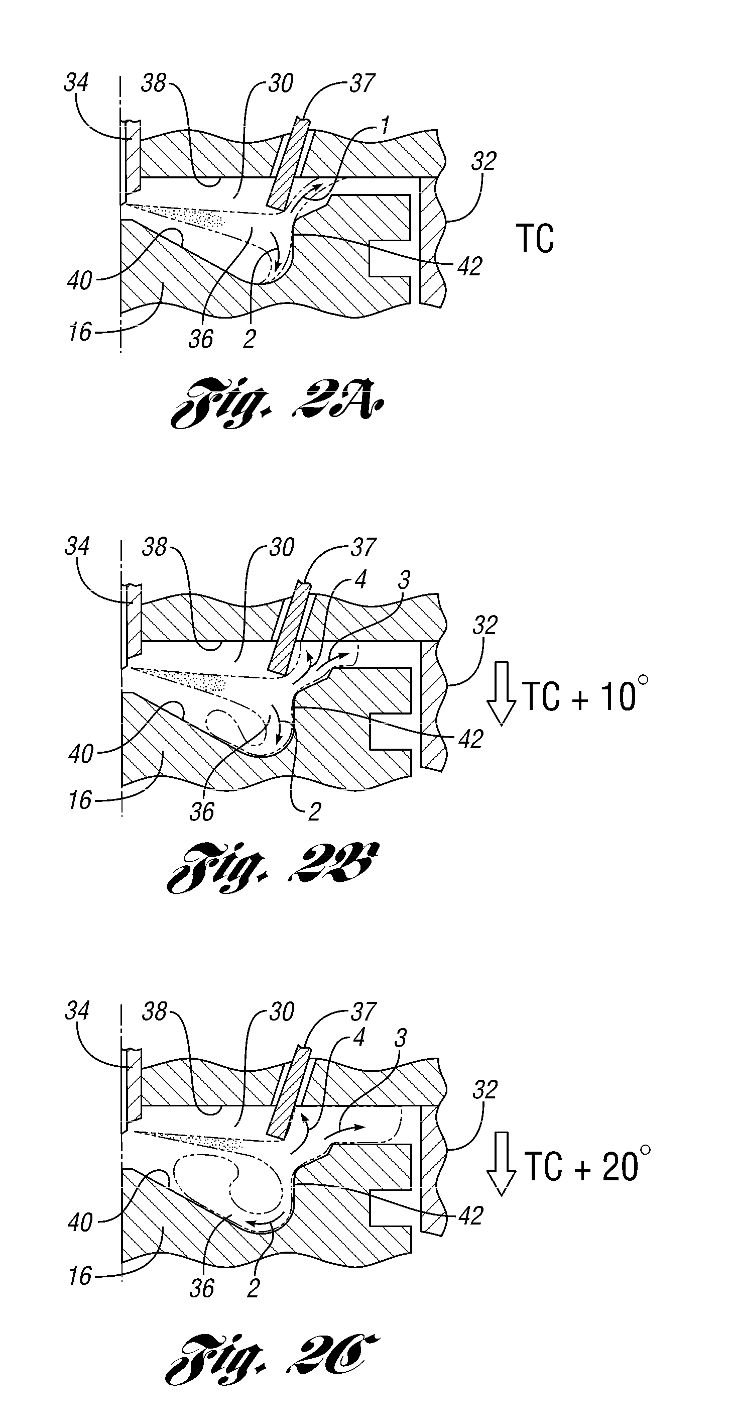 Glow plug placement in a diesel engine