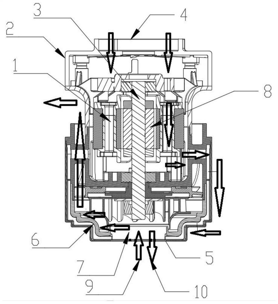 High-reliability brushless motor