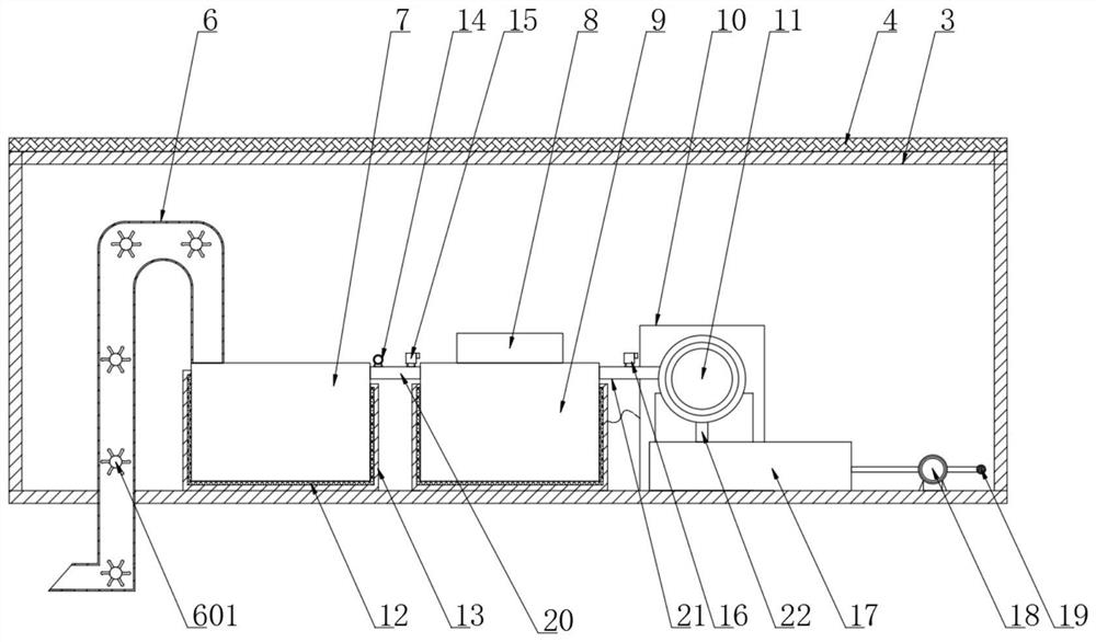 A high-efficiency and energy-saving road snow removal vehicle