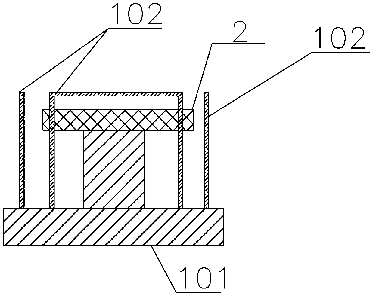 Test method of oxidation burning loss rate of billet steel processed by steel rolling heating furnace