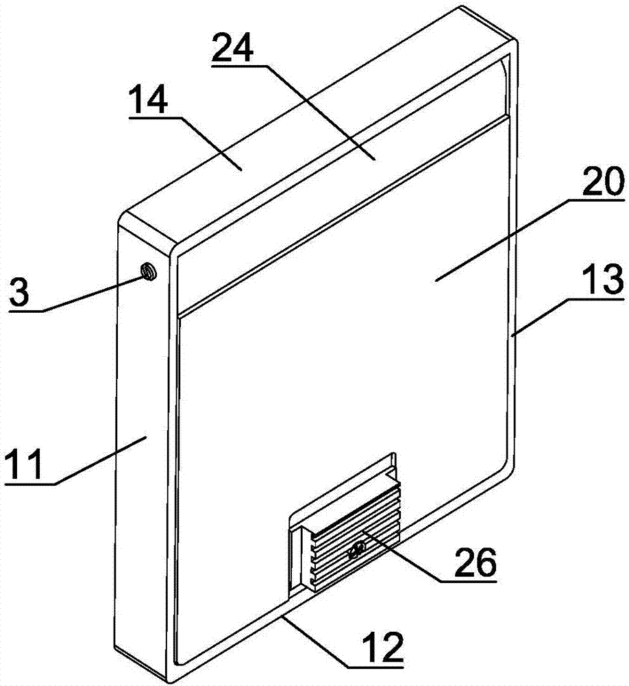 Electromagnetic shielding device and shielding method thereof for components on electronic device panel