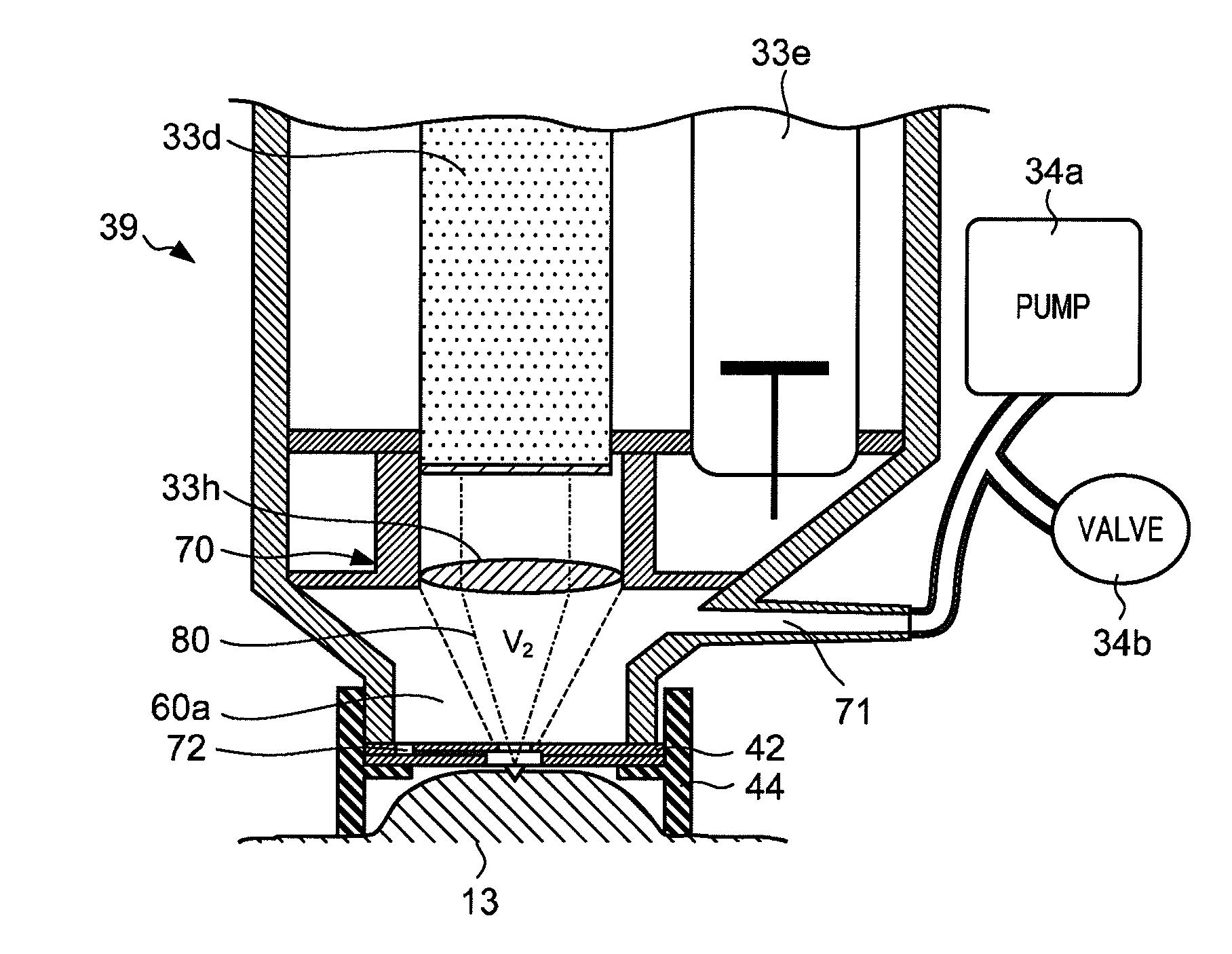 Blood test device