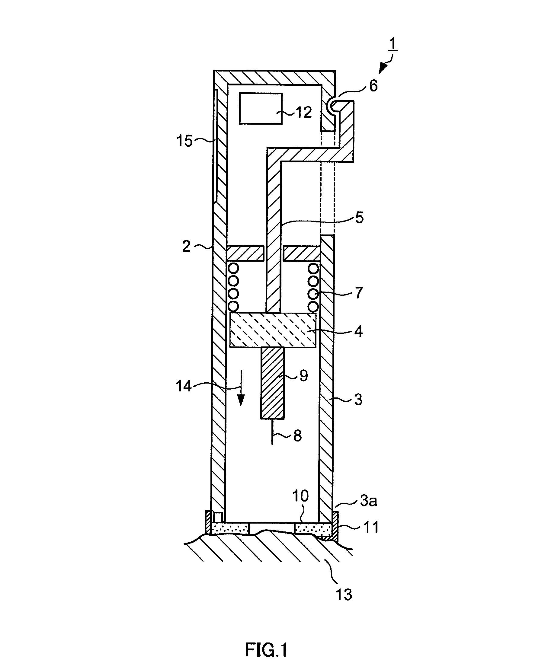 Blood test device