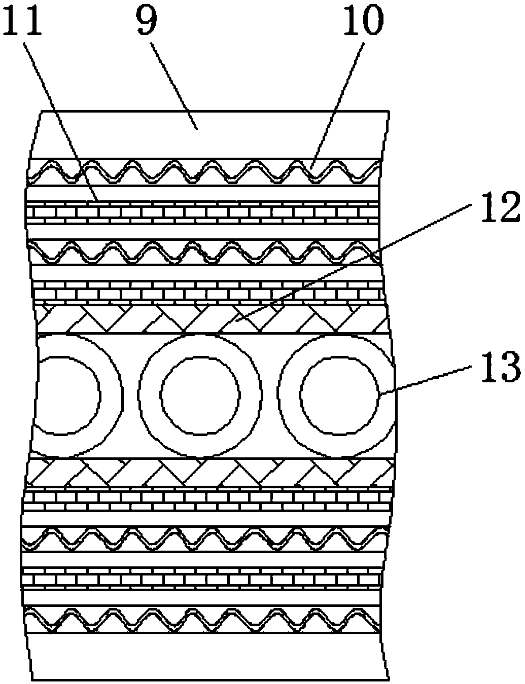 Heating apparatus with wind and light integration power generation function and heat energy storage function