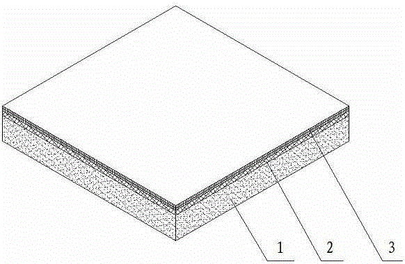 Indoor soft floor tile and manufacturing method thereof