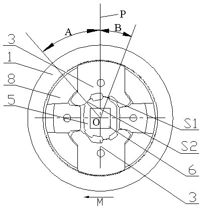 Seat angle adjusting device and seat