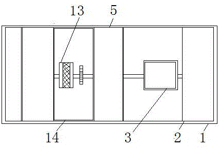 Efficient device for traction machine