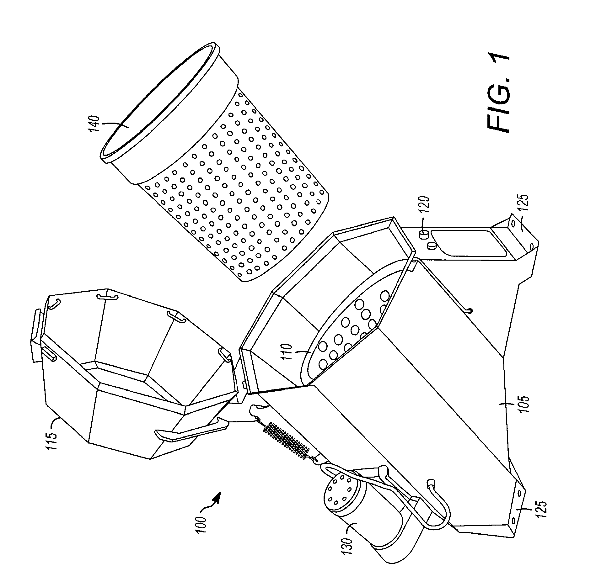 Vertical drum drier