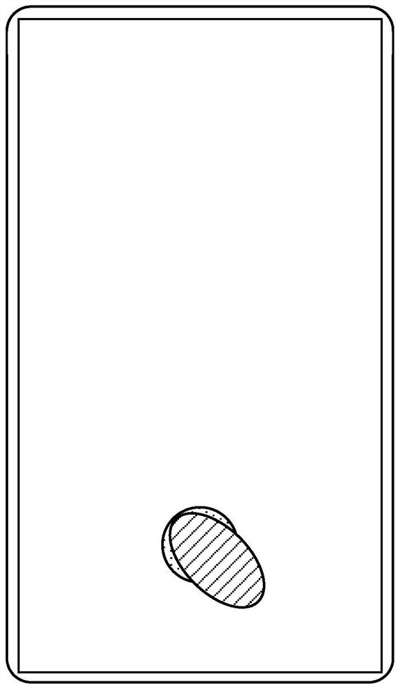 Fingerprint acquisition area determination method and fingerprint acquisition area determination device