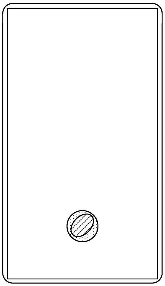 Fingerprint acquisition area determination method and fingerprint acquisition area determination device