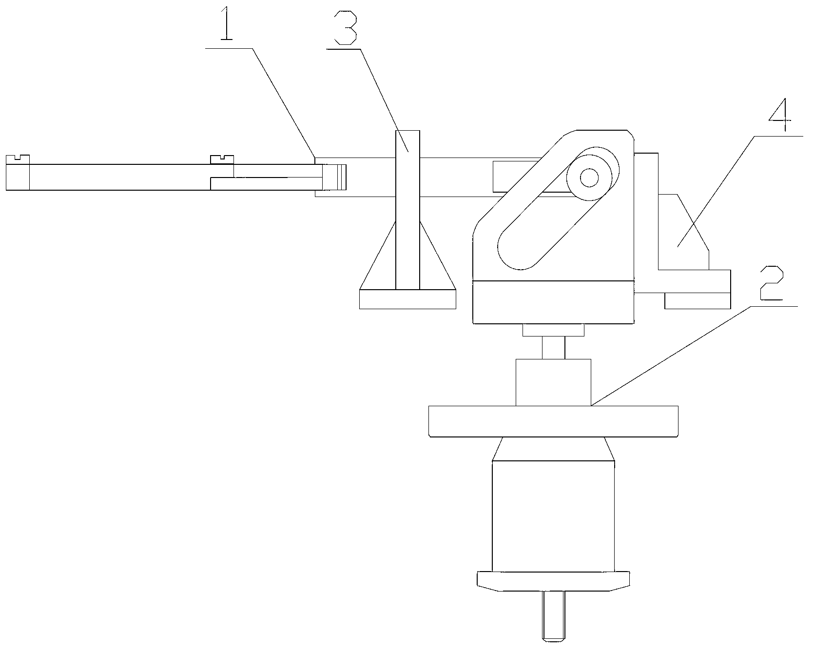 Vertical swing-rod holding device applicable to low-frequency internal-friction measurements