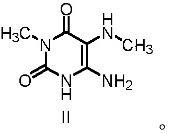 Preparation methods of 1, 7-dimethylxanthine and intermediate thereof, and intermediate