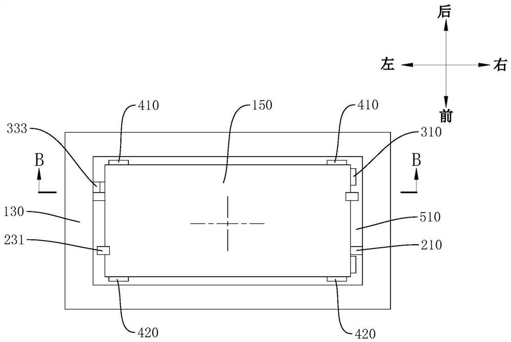 Printing bottom plate fixing device and 3D printing workbench