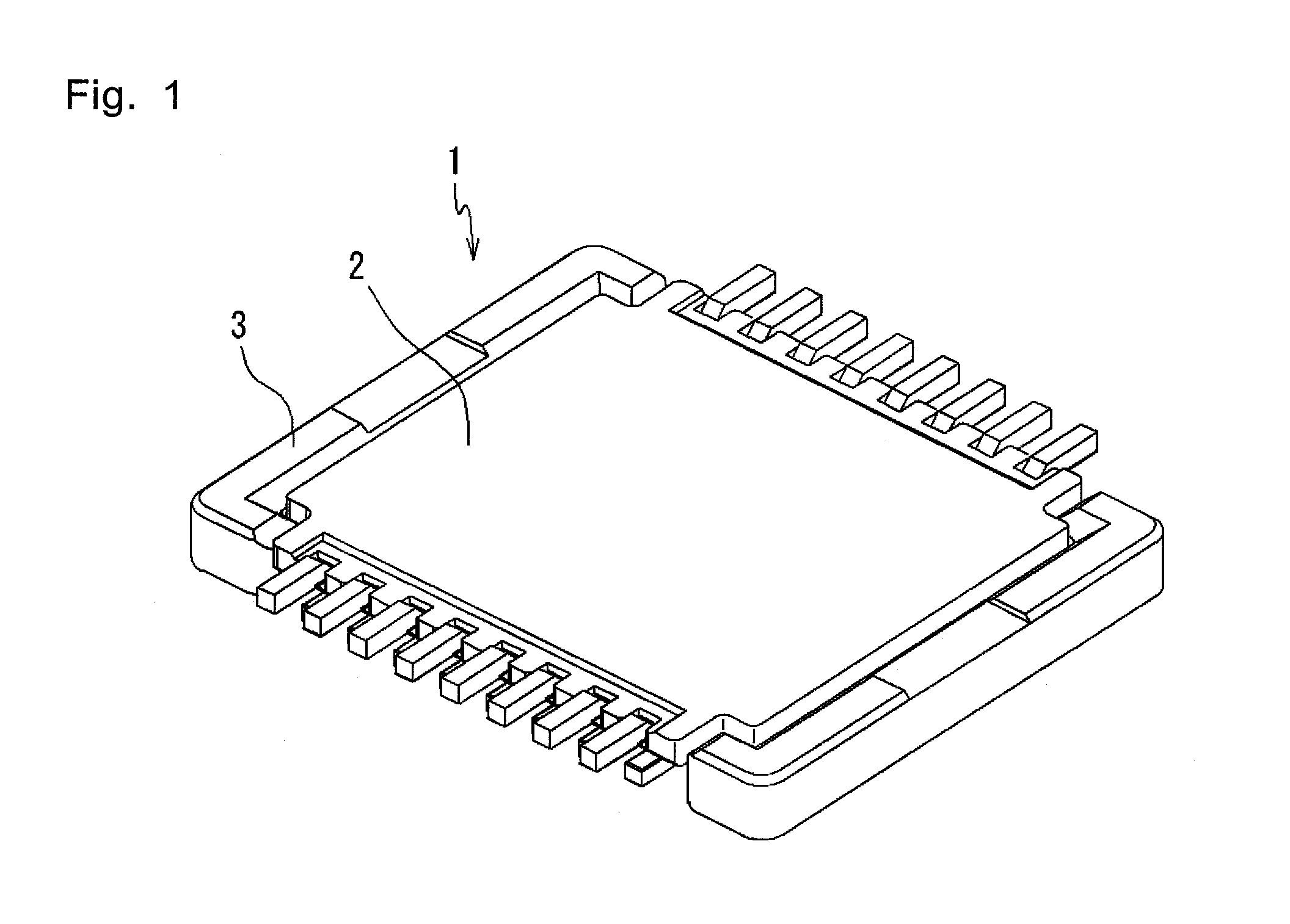 Contacts formed by electroforming and extended in direction roughly perpendicular to voltage application direction in electroperforming