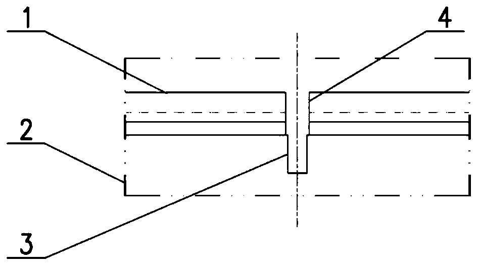 S-shaped strip-shaped bubble cap desulfurization tower tray device with gradually changed height