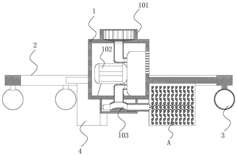 Floating aerator for fishpond