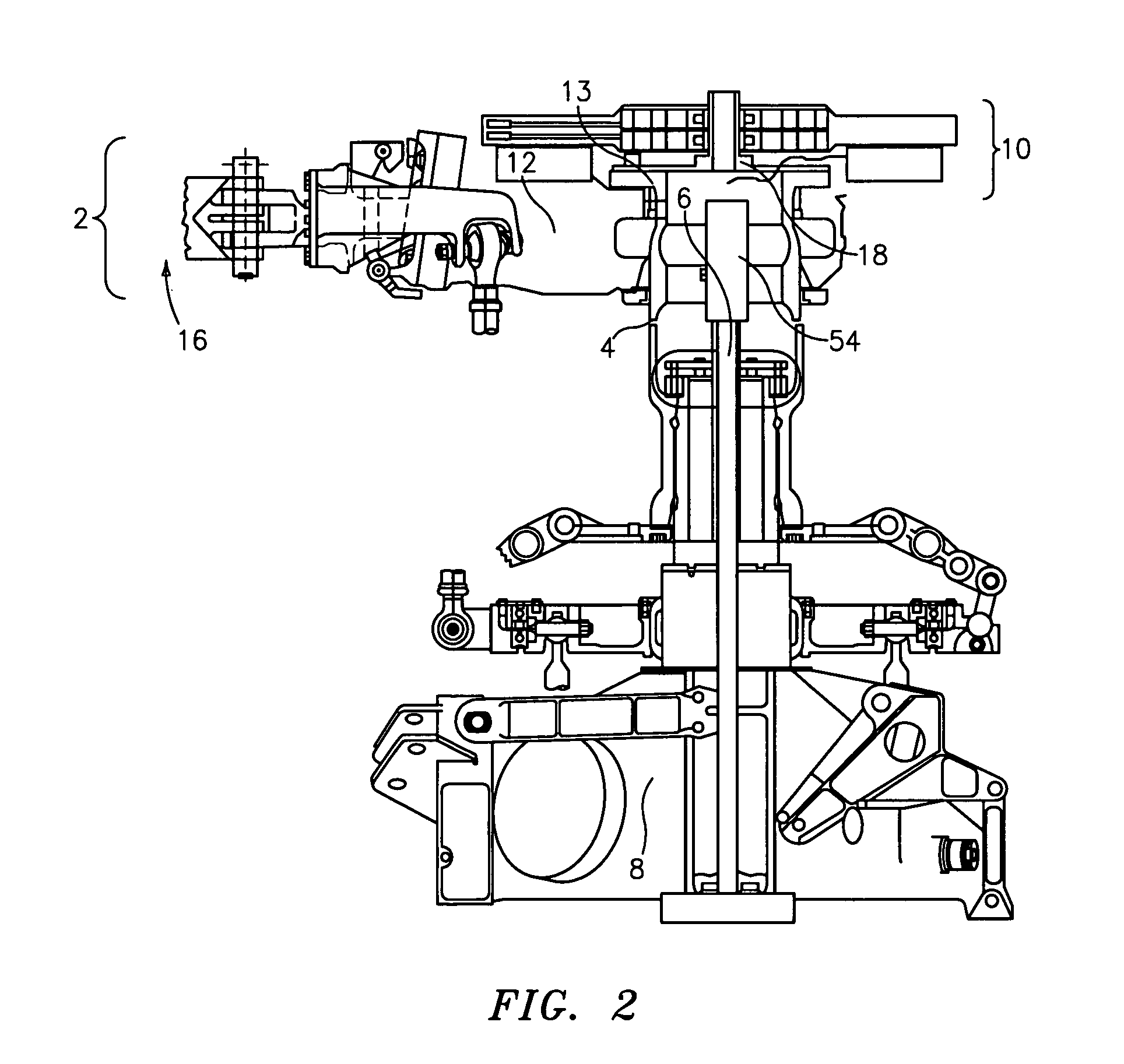 Active force generation system for minimizing vibration in a rotating system