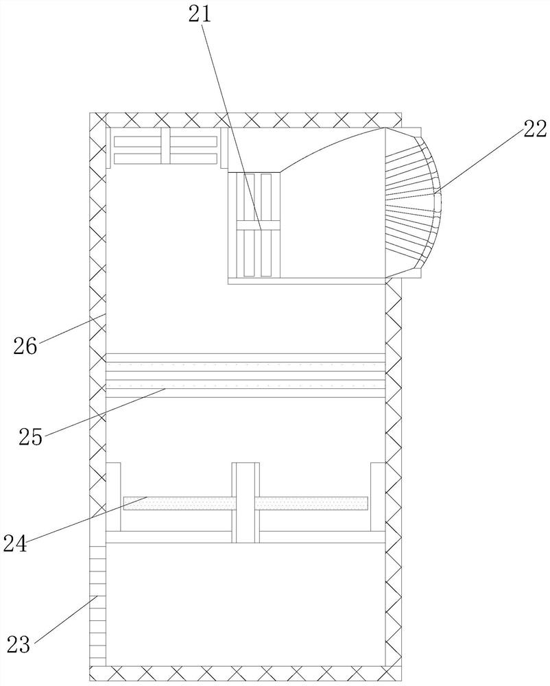 Sterilization and peculiar smell removal air purification equipment for garbage treatment facility