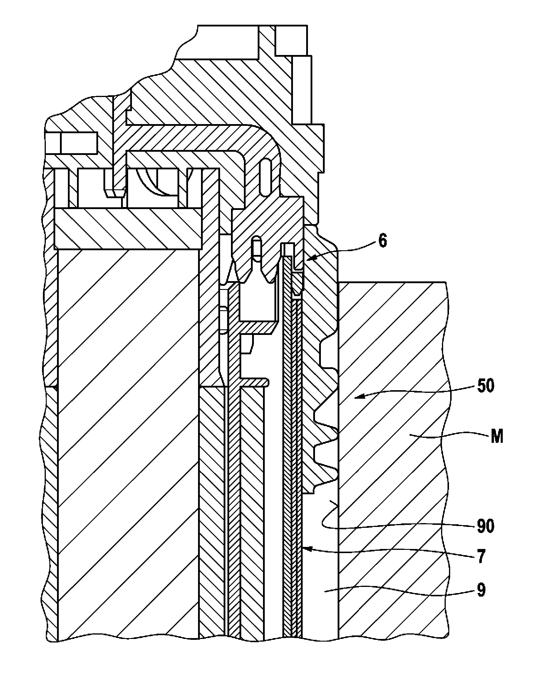 Ignition coil having coupling device