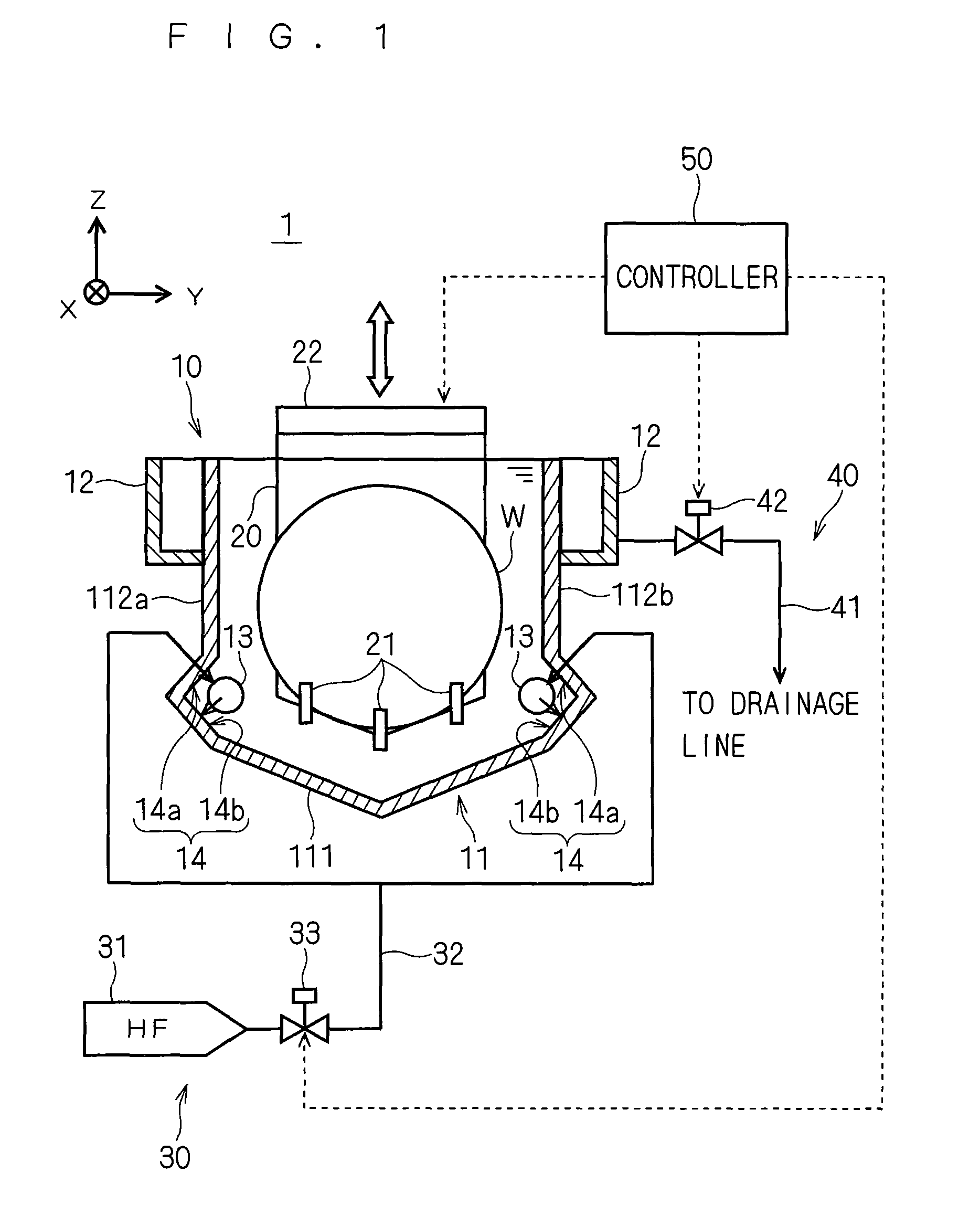 Apparatus for and method of processing substrate