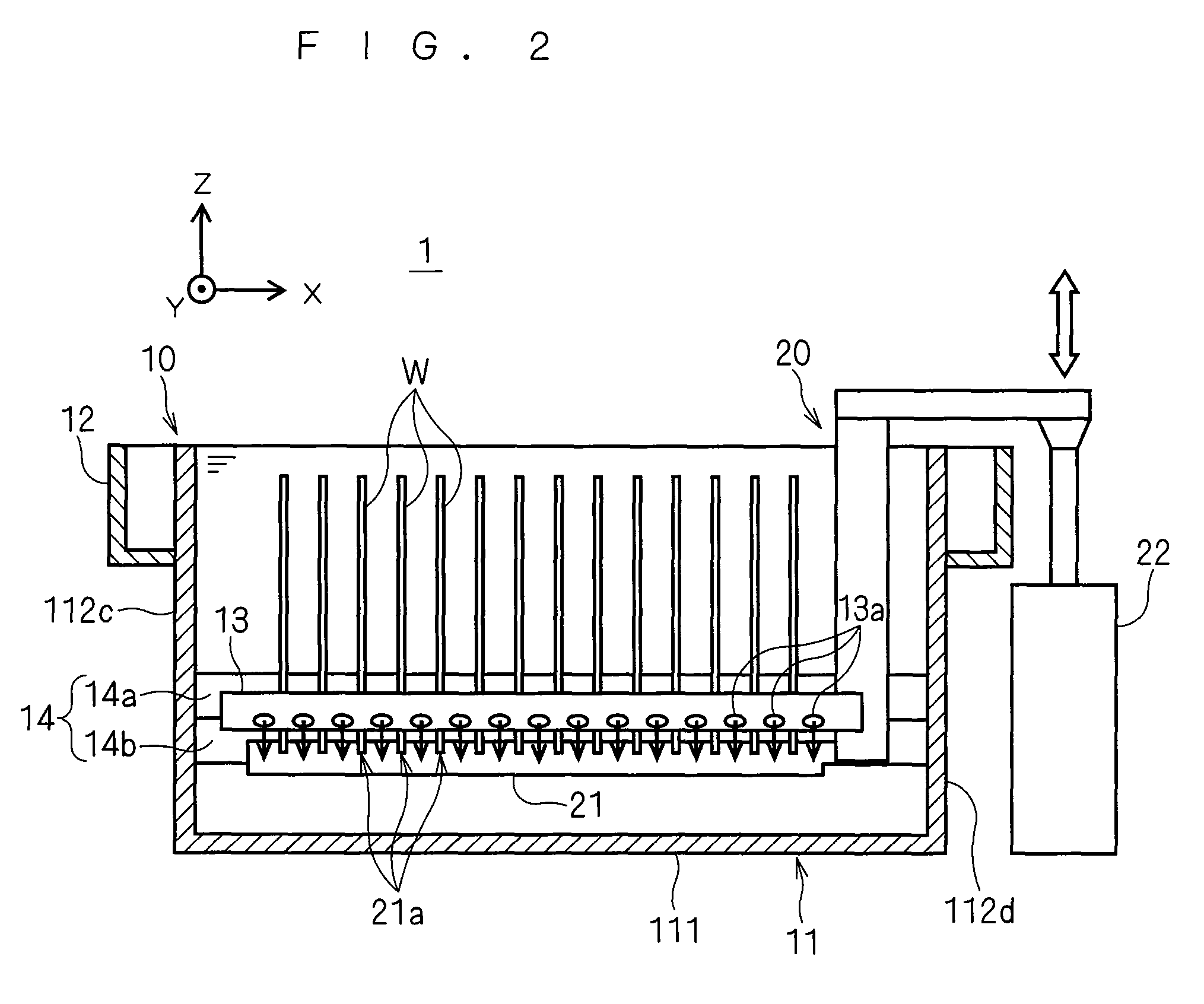 Apparatus for and method of processing substrate