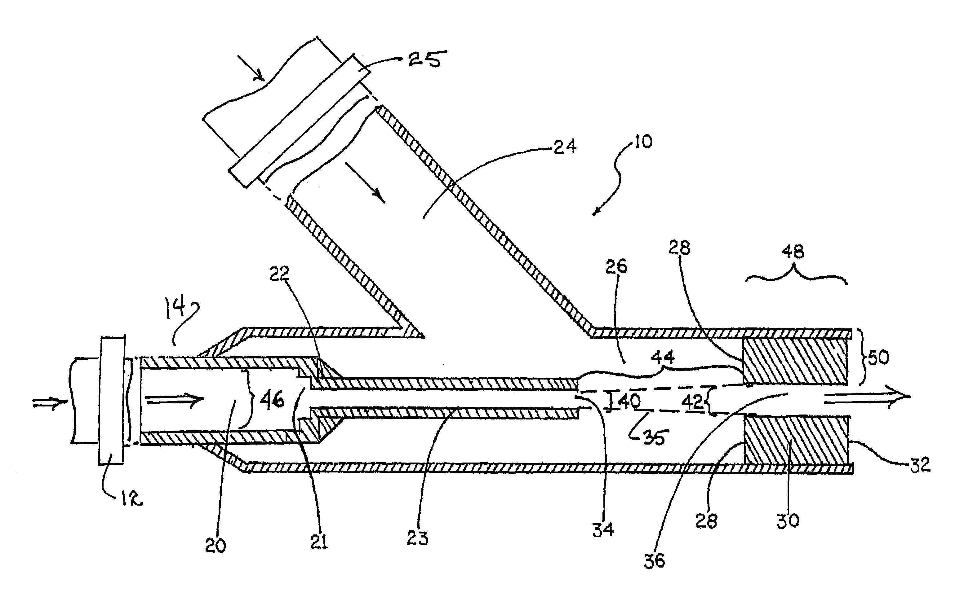 Water aeration device and method