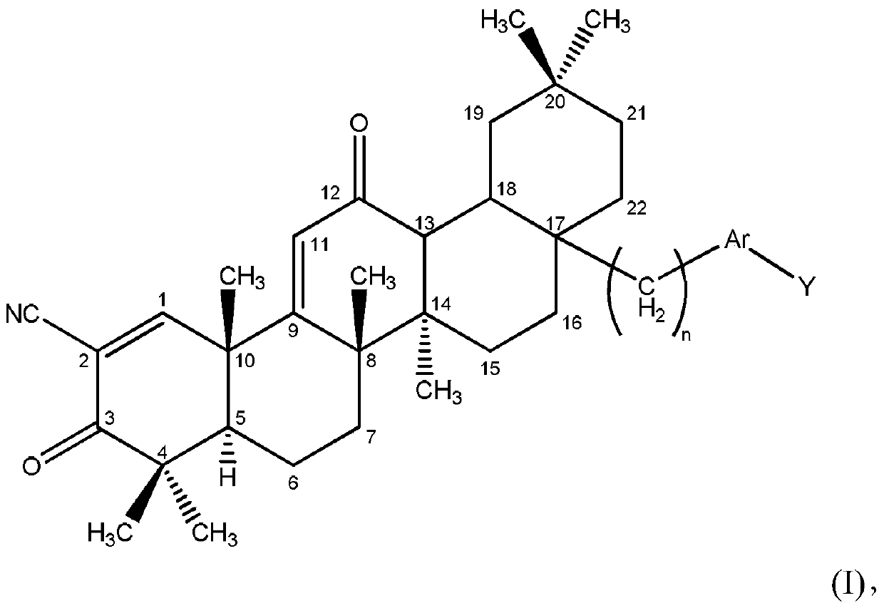 C17-heteroaryl derivatives of oleanolic acid and methods of use thereof