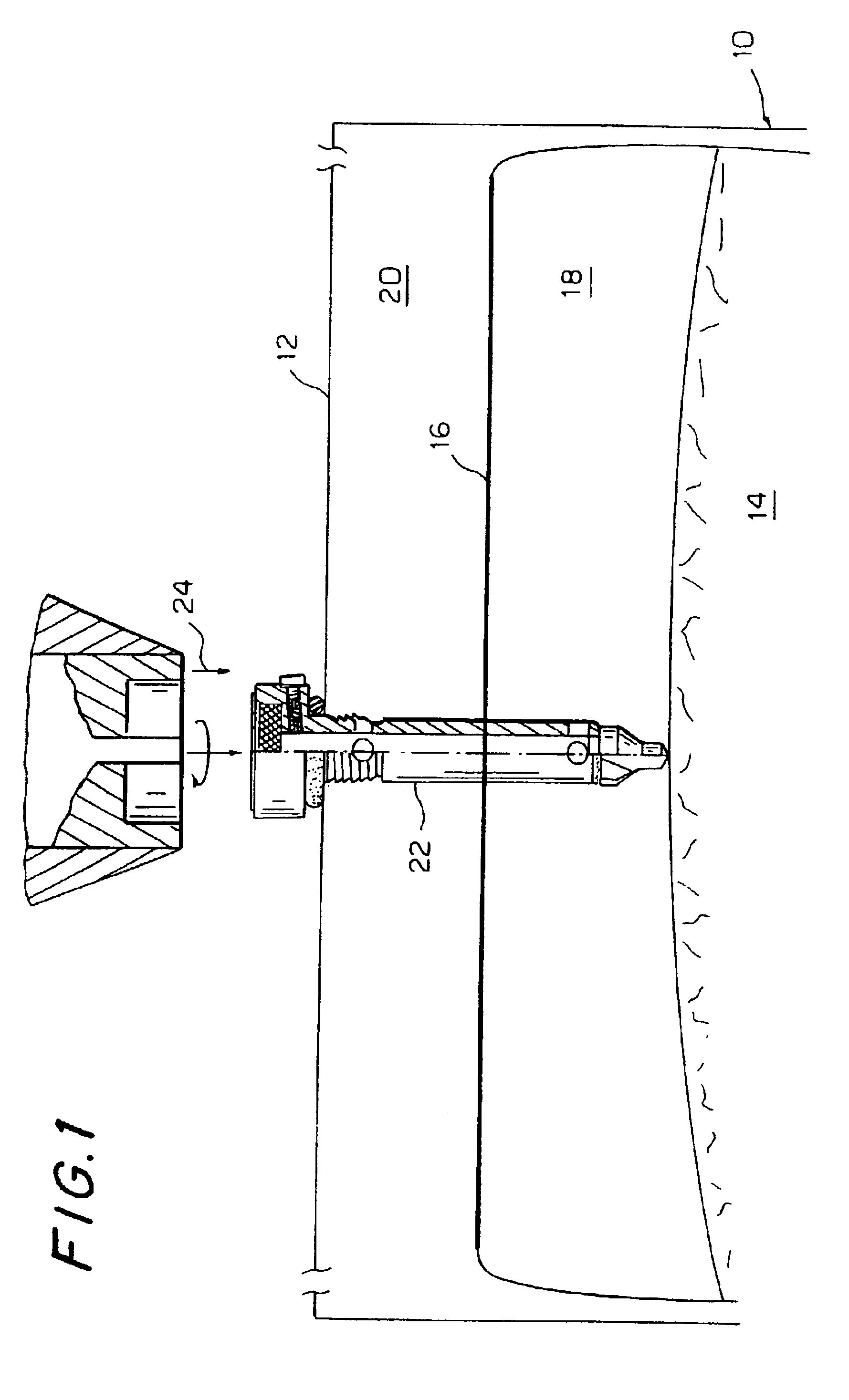 Probe with integral vent, sampling port and filter element