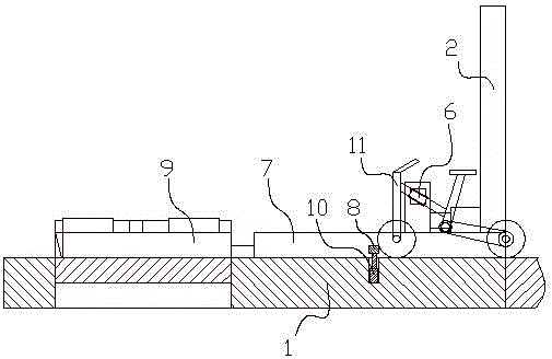 An automatic entry device for standard bicycle stereoscopic garage