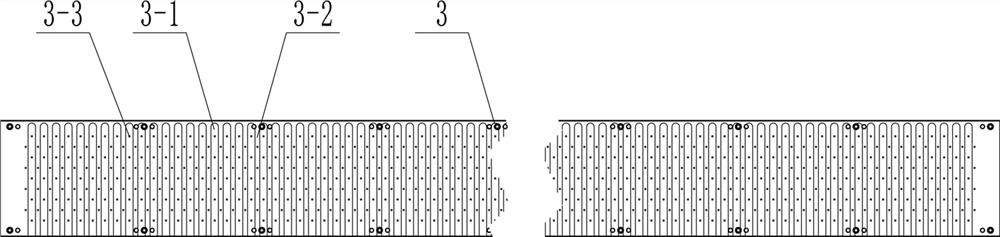 Printing medium flattening device of printer and printer