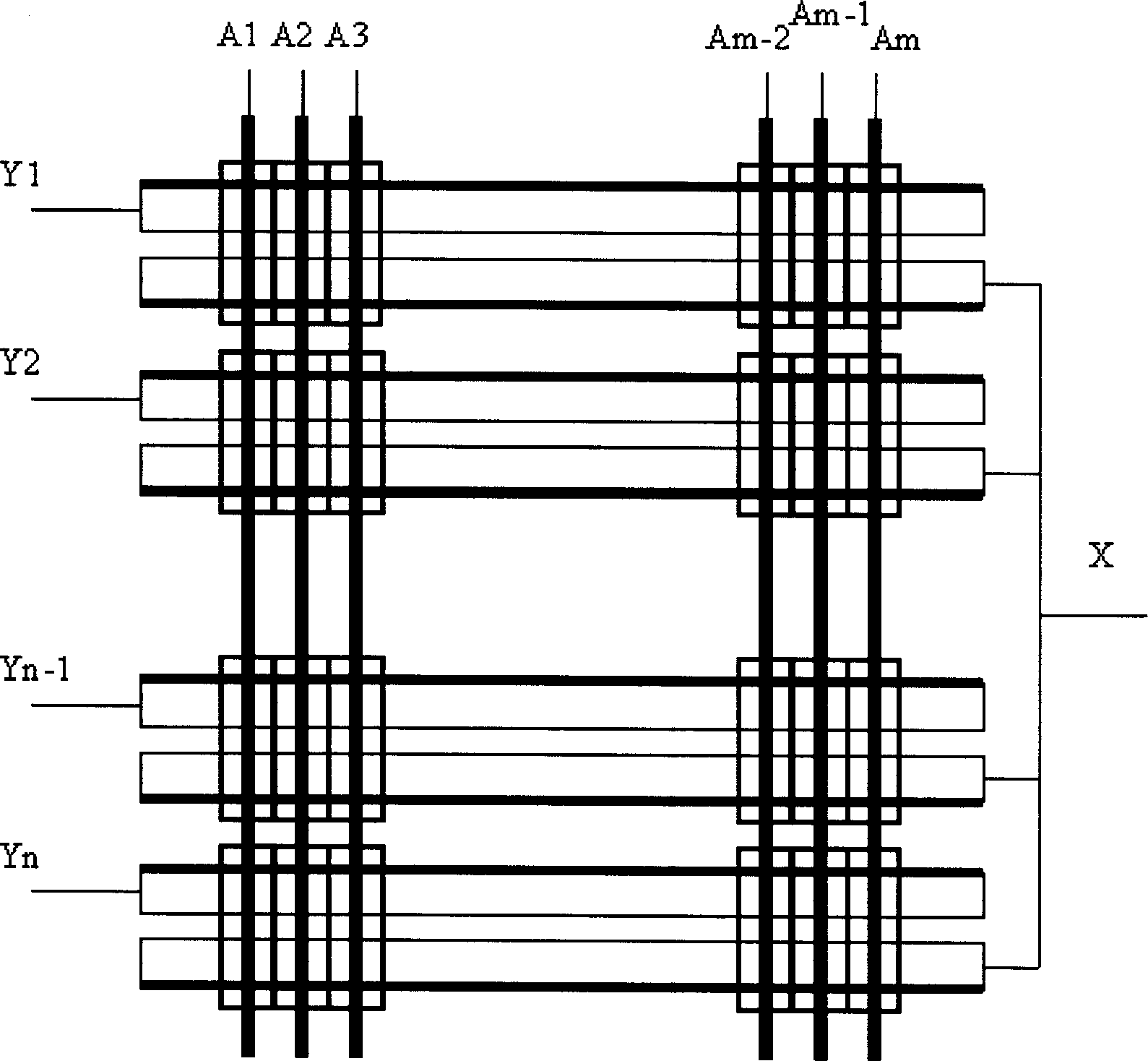 Addressing and display separated driving method for driving plasma display panel