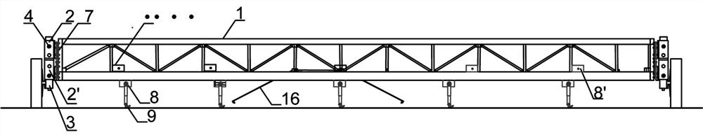 Trackless trolley and construction method for transporting reinforcement mesh of face of rockfill dam