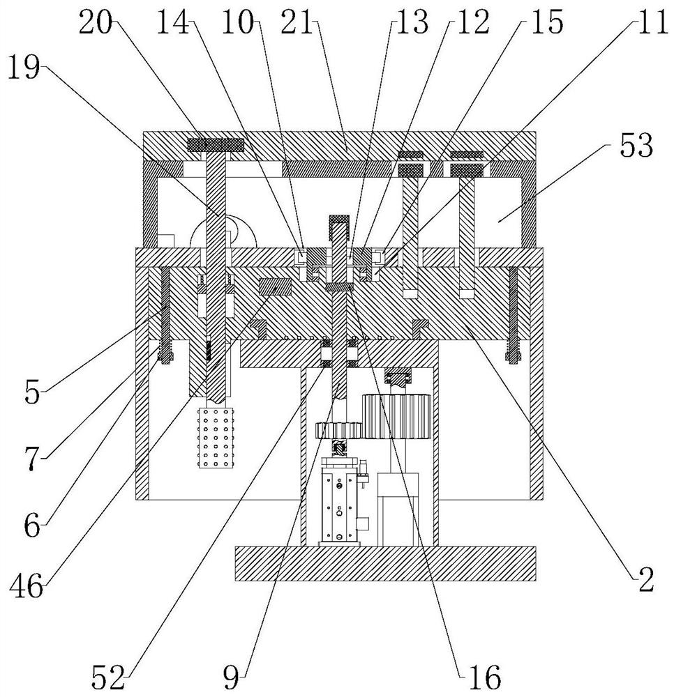 Engine box body positioning structure