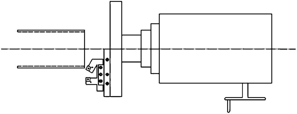 Hard alloy material for preparing bevelling machine special cutter and preparation method thereof