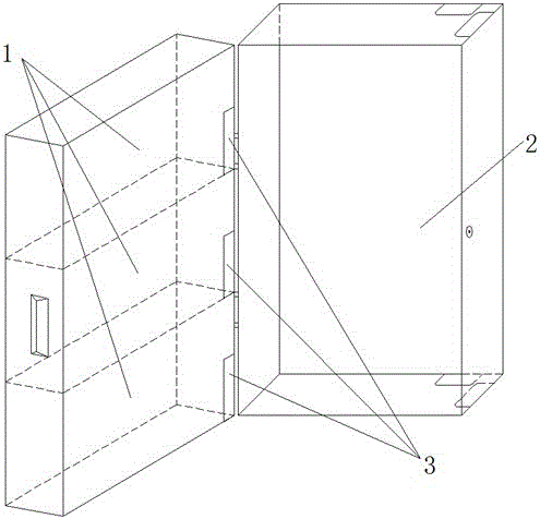 Multi-network fusion fiber splitting box