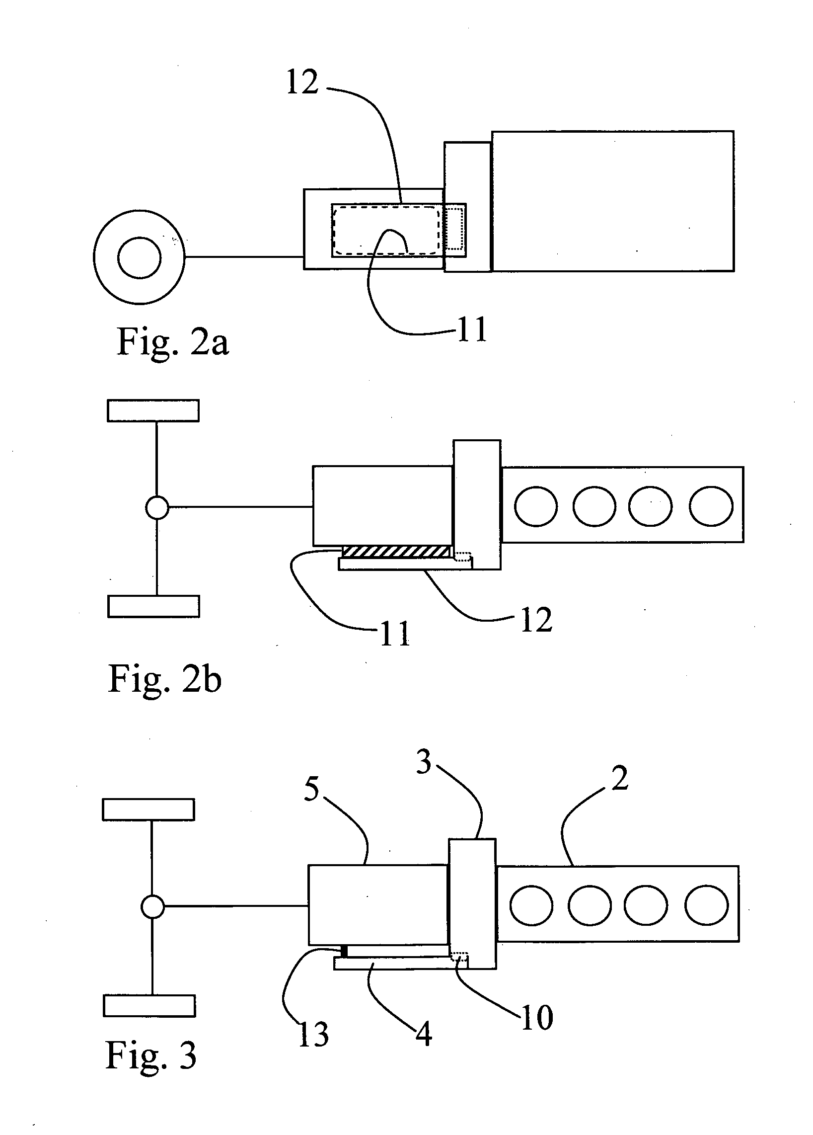 Arrangement for a power electronics unit in a hybrid vehicle