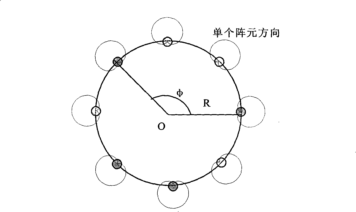 Microphone array and method for implementing voice signal enhancement