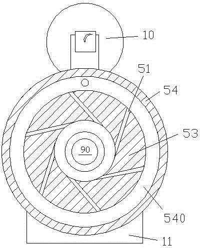 Solar powered dustproof spinning airflow twisting device