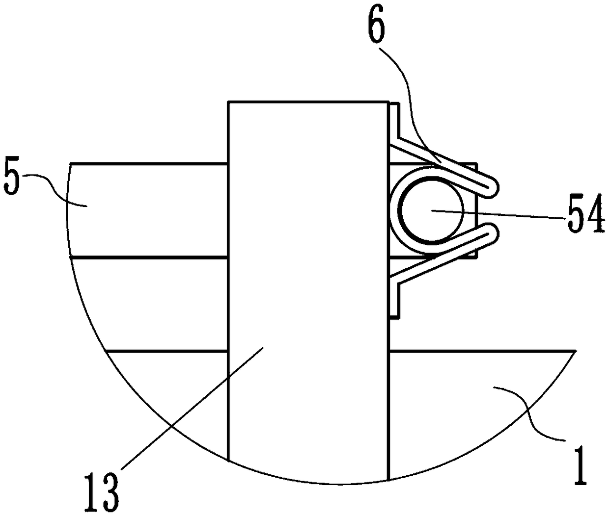 Cooling equipment for PVC pipeline punching