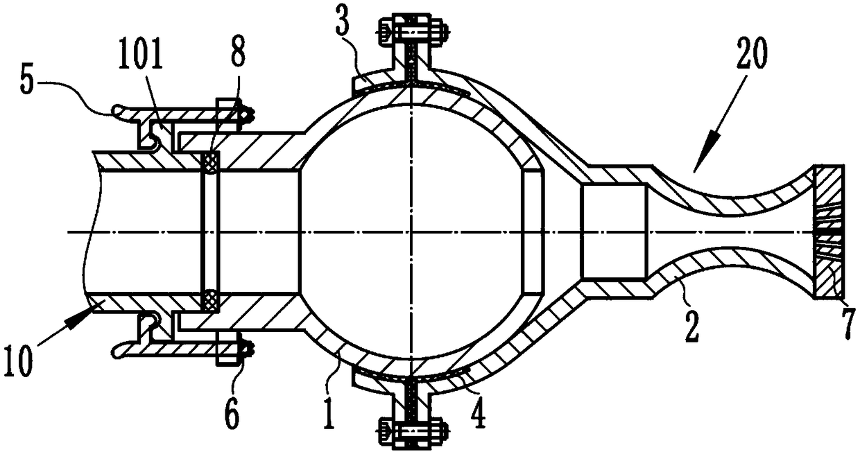 Cooling equipment for PVC pipeline punching