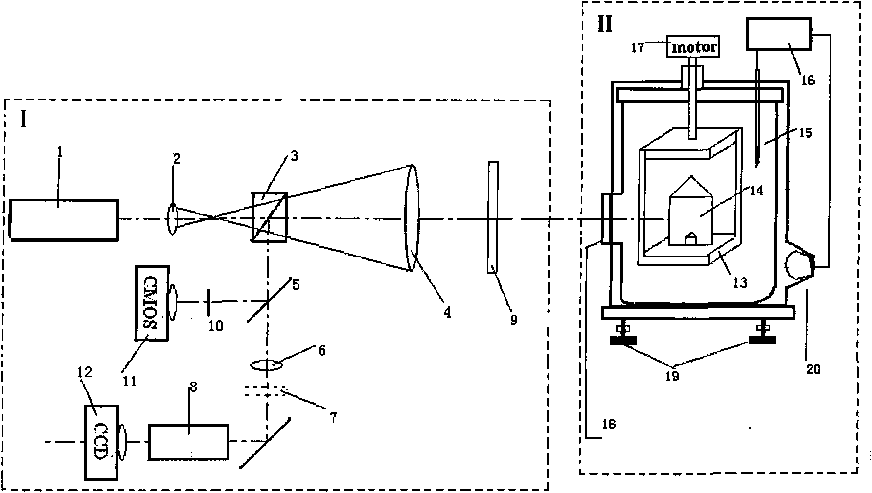 Real-time observation method of crystal growing surface microstructure