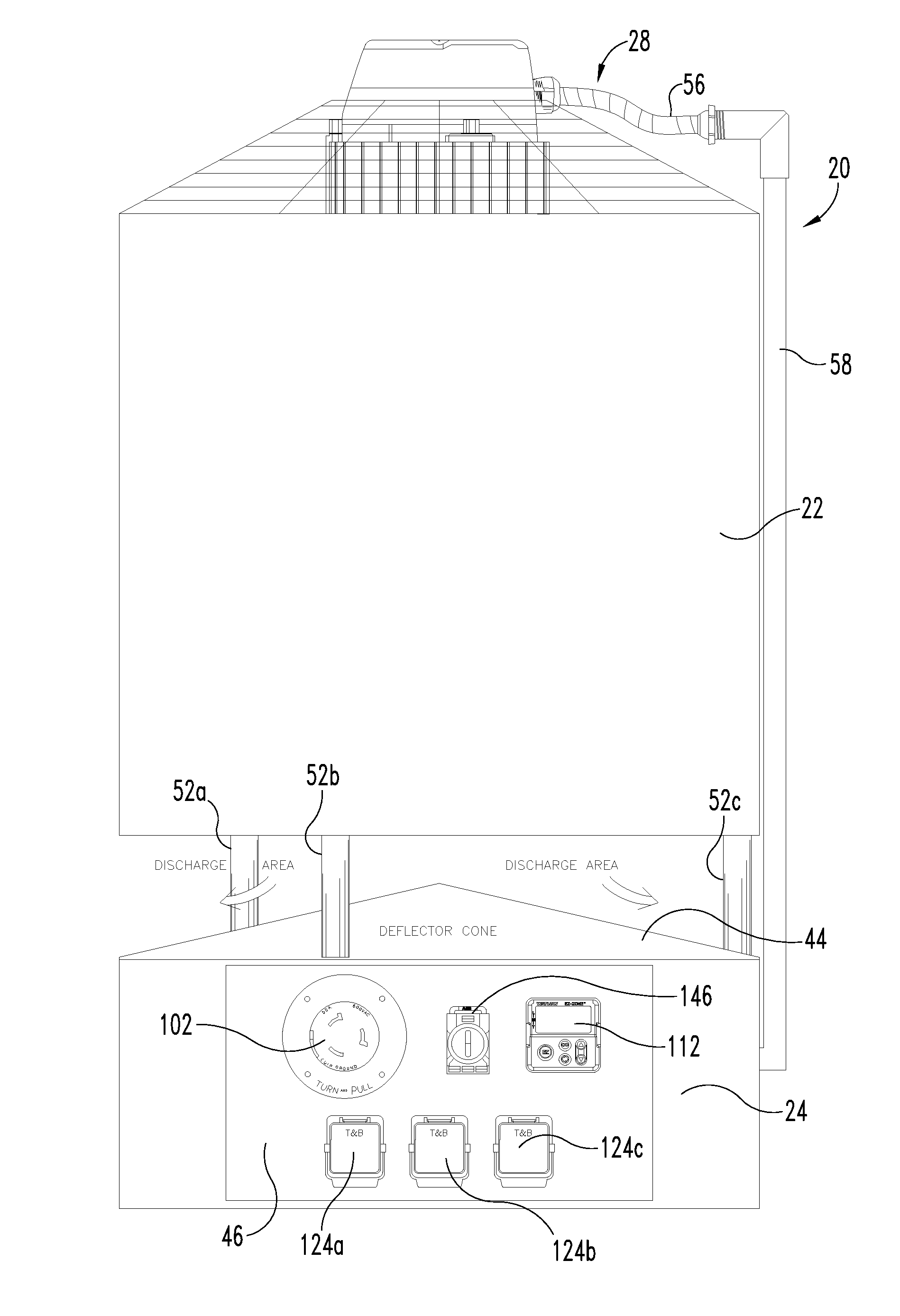 Electric convection heater and method of use for exterminating insects