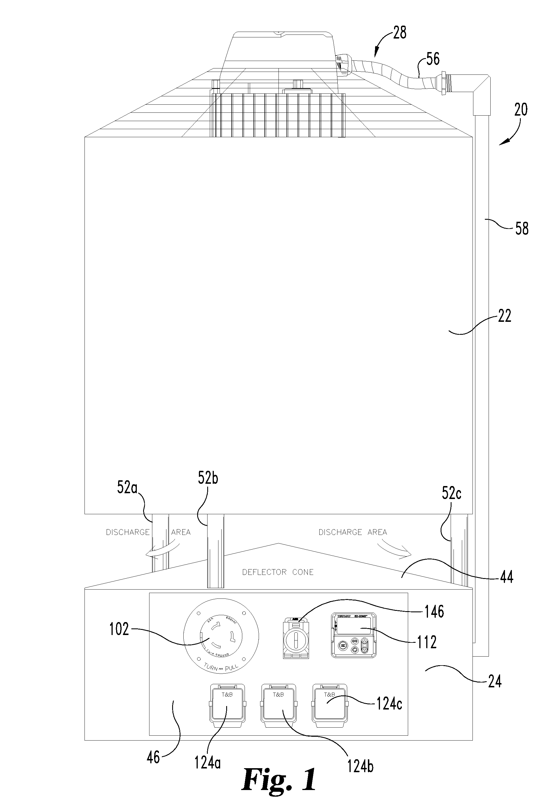 Electric convection heater and method of use for exterminating insects