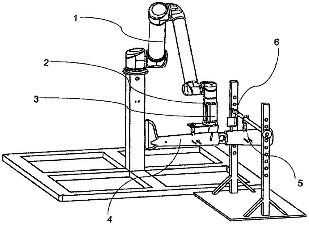 A measurement system for the biomechanical properties of the cruciate ligament of the human cadaver knee joint