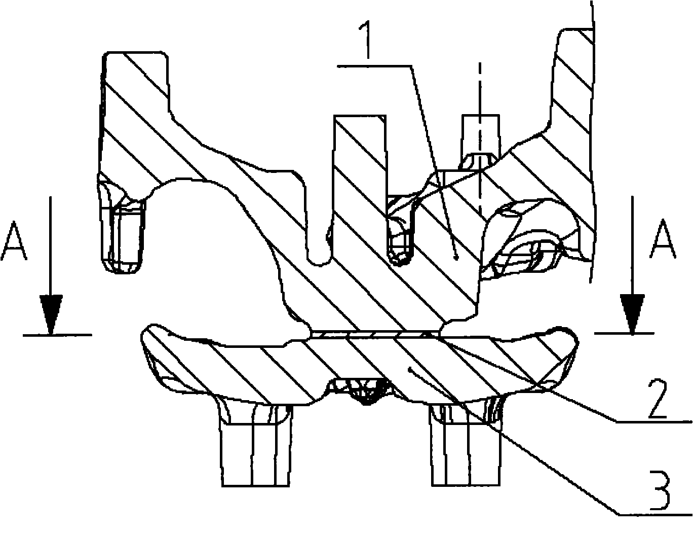 Jacket core structure and preparation process thereof