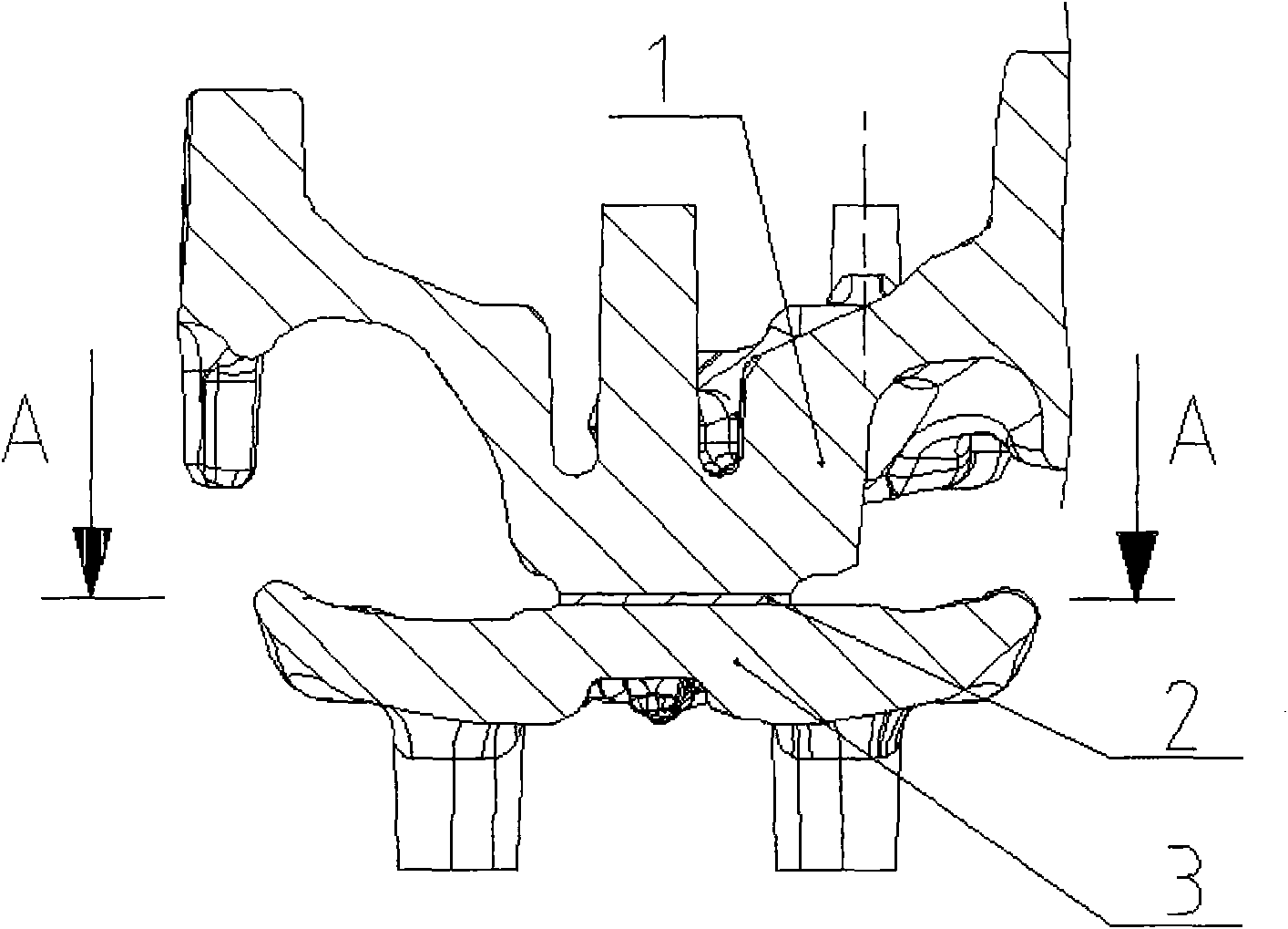 Jacket core structure and preparation process thereof